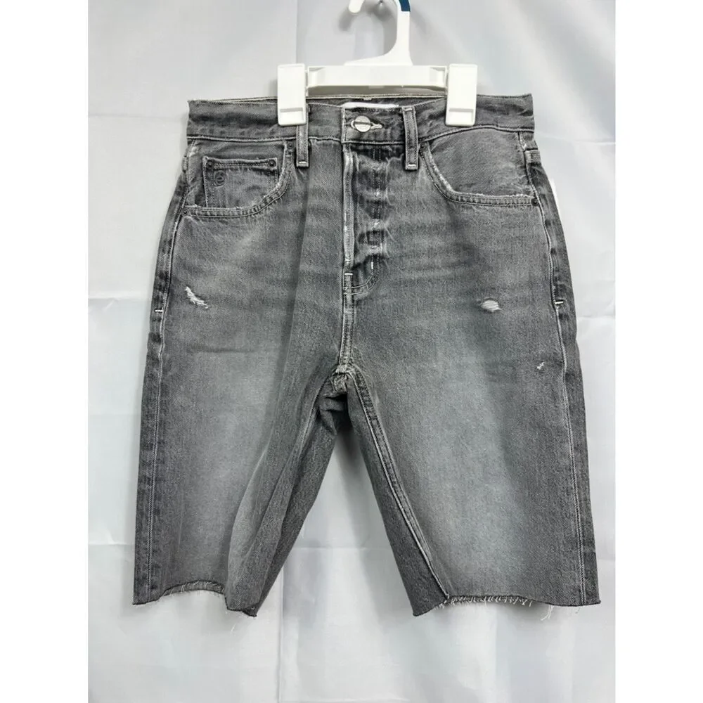 Etica Gray denim Brandy Long short in Quartzsite size 25 New